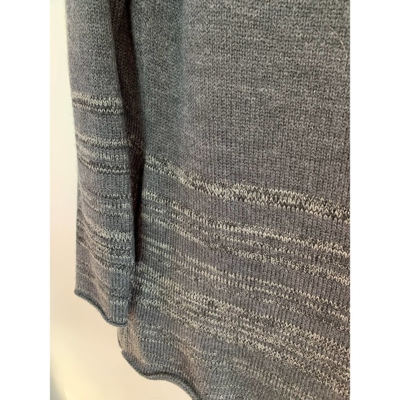 Forever 21 Ombre Stripe Charcoal Knit Cardigan Sweater — Women's Size XS X-Small - Picture 9 of 14